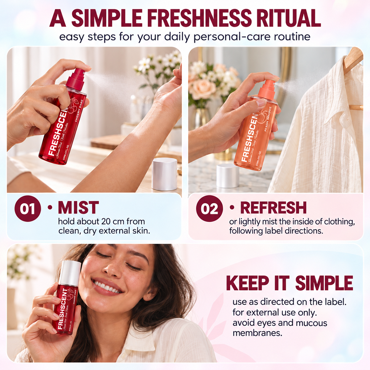 Prebiotic Anti-Odor Intimate Comfort Mist