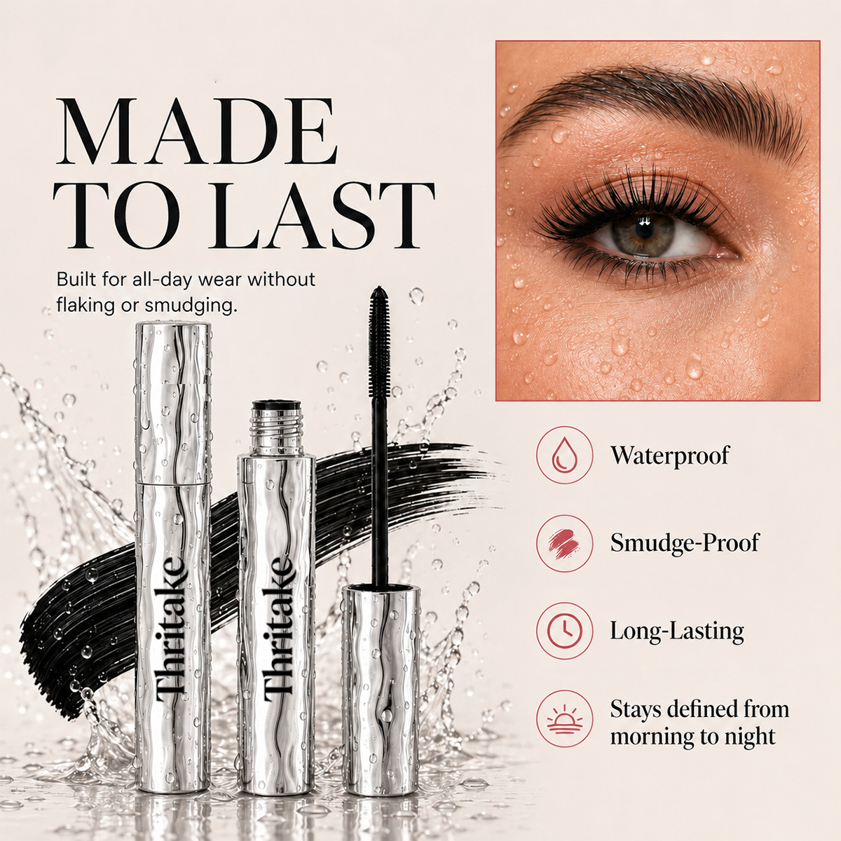 Waterproof Curling Lengthening Mascara