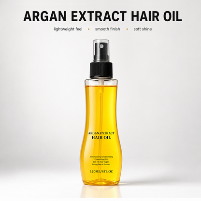 Natural Argan Coconut Rosemary Hair Oil Non Greasy