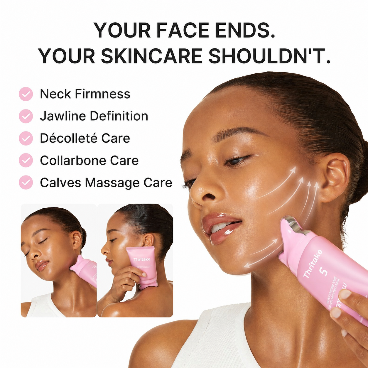 Thritake PDRN Collagen Gua Sha Neck Cream