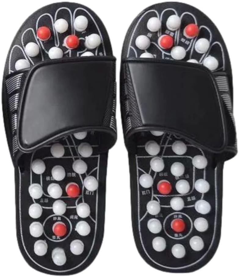 Reflexology Foot Massage Slippers – Acupressure Slides