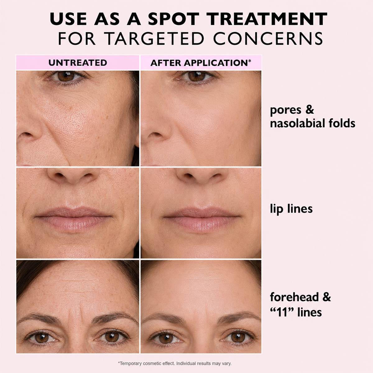 Instant Face Provisional Eye Tightener Easy- Wear Formula