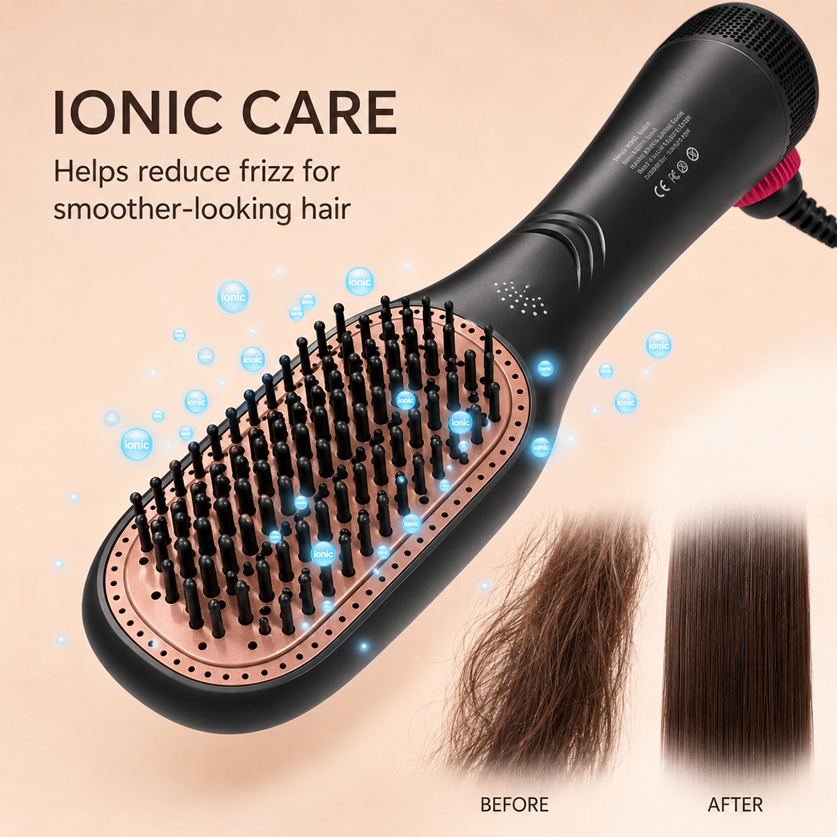One-Step Hair Dryer & Styler Brush