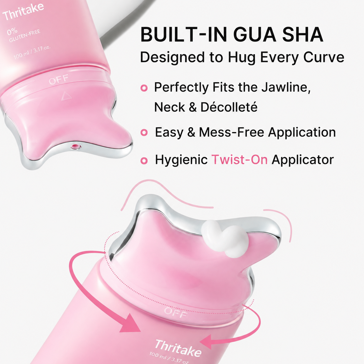 Thritake PDRN Collagen Gua Sha Neck Cream