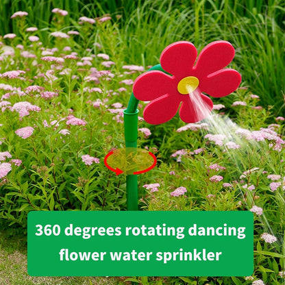 💦Crazy Dancing Daisy Garden Sprinkler Toy for Lawn Irrigation & Dog Fun 🌻💦
