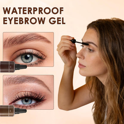 Long-lasting Waterproof Smudge-proof Liquid Eyebrow Gel/Tint(With Free Brush)