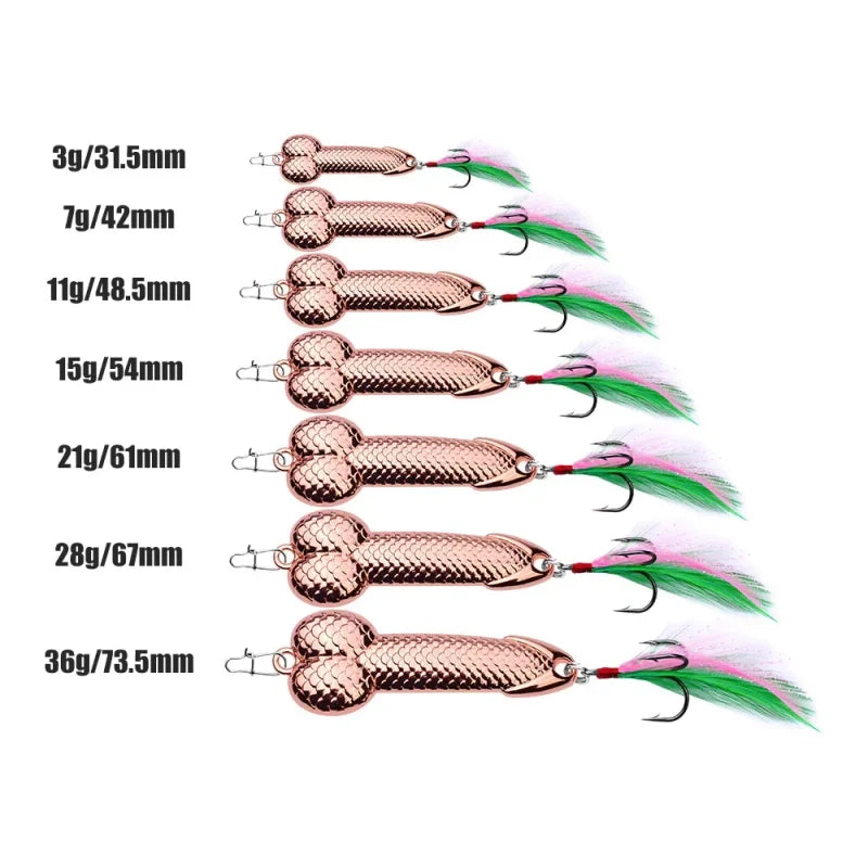 7pcs Spoon Spinner Fishing Lures for Bass Trout Freshwater Saltwater