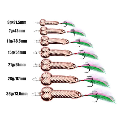 7pcs Spoon Spinner Fishing Lures for Bass Trout Freshwater Saltwater