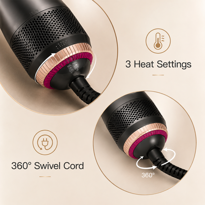 One-Step Hair Dryer & Styler Brush