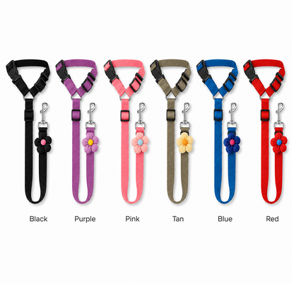 2-Pack Adjustable Dog Car Seat Belt