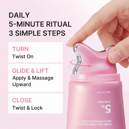 Thritake PDRN Collagen Gua Sha Neck Cream