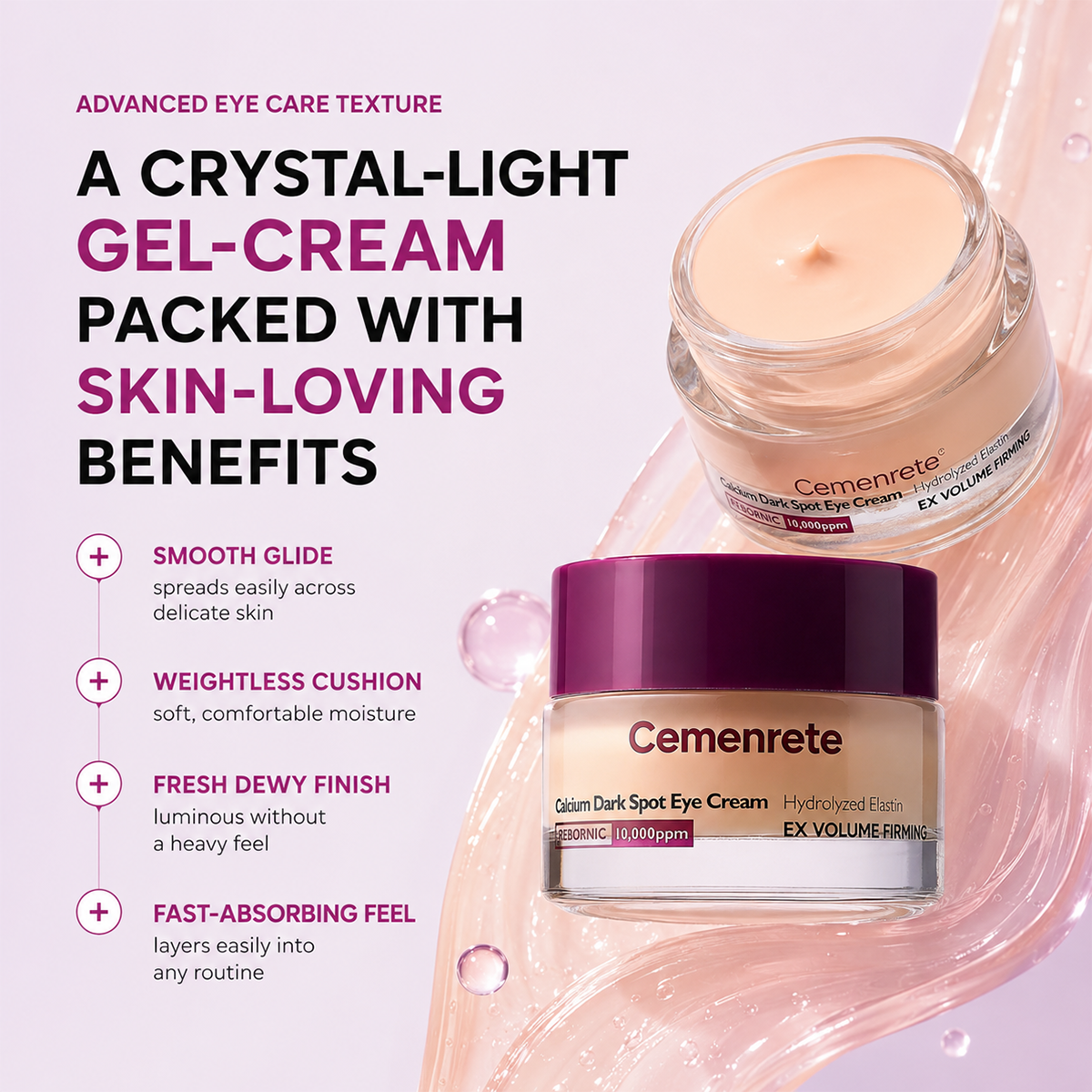 Cemenrete Calcium Dark Spot Eye Cream