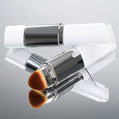 Cream Stick V White Korean Color-Changing Foundation Stick with Volufiline+ Free Brush
