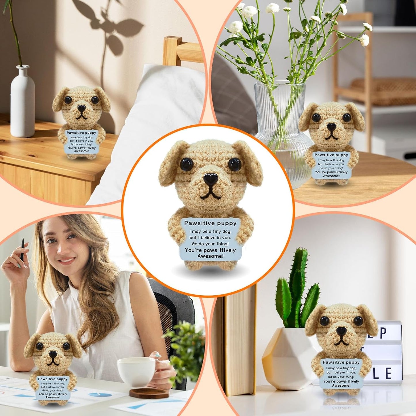 Emotional Support Crochet dog
