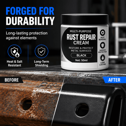 Multi-Purpose Rust Repair Cream for Cars & Household Metal