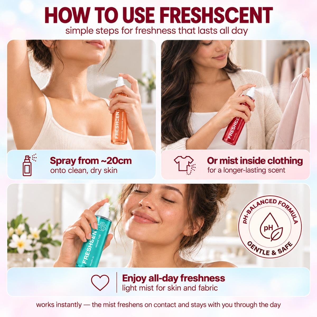 Prebiotic Anti-Odor Intimate Comfort Mist