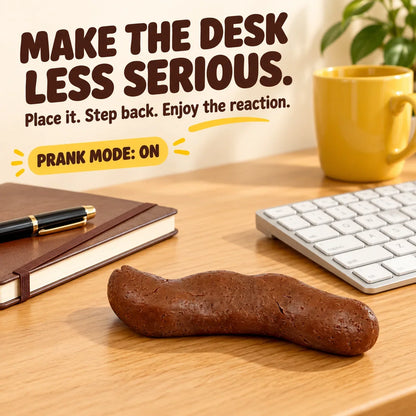 😂💩7-Piece Realistic Fake Poop Prank Set – Funny Gag Gift