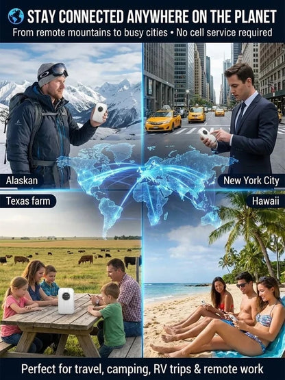 Boundless Portable Wi-Fi🛡️No SIM, No Contract, No Hidden Costs