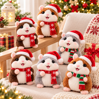 ✨Talking Hamster Plush – repeats whatever you say, auto head-shaking, hilarious fun for kids & adults.🎁