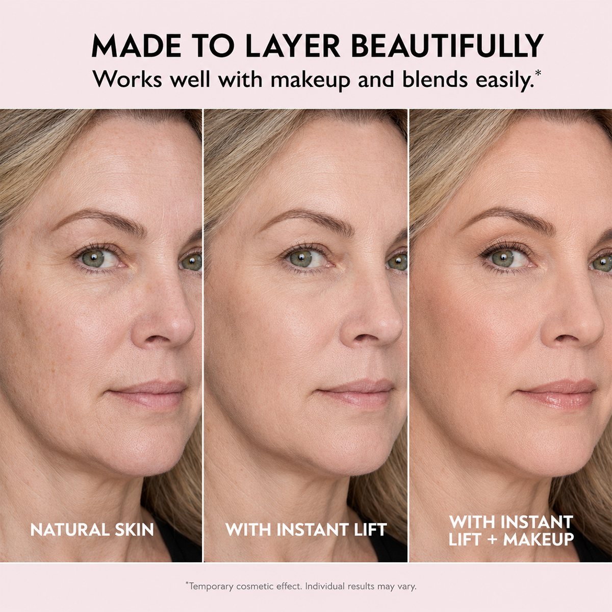 Instant Face Provisional Eye Tightener Easy- Wear Formula