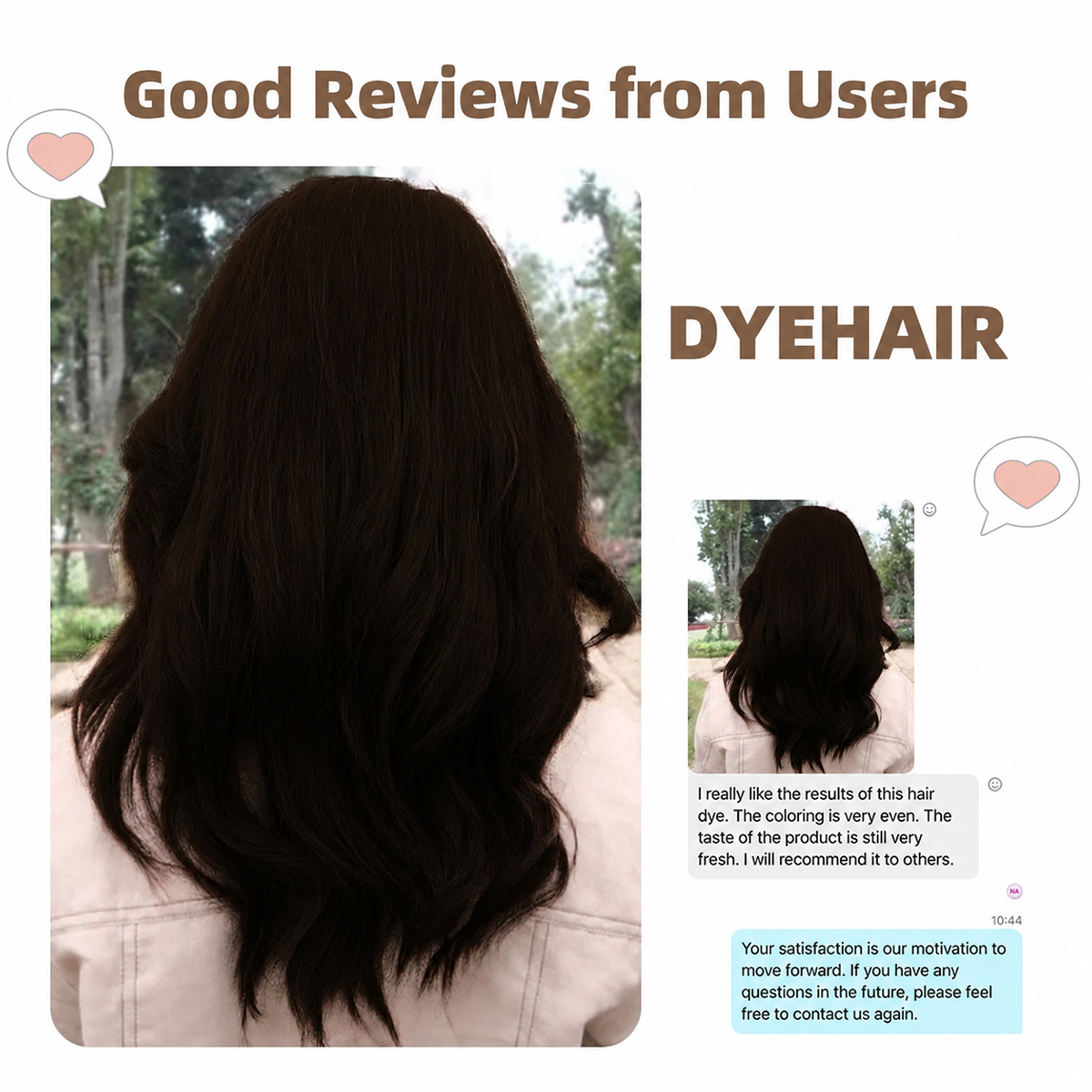 Unisex Grey Coverage Hair Dye with Hair Care