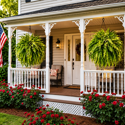 💛Glowing Boston Ferns – 🌿 Zero Watering, Zero Maintenance