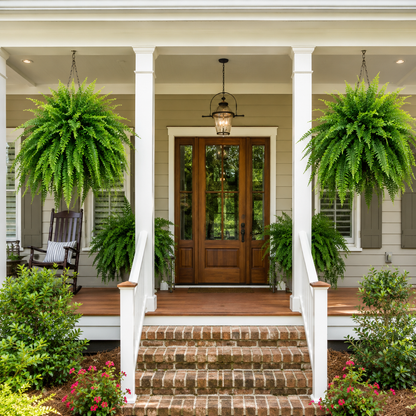 💛Glowing Boston Ferns – 🌿 Zero Watering, Zero Maintenance