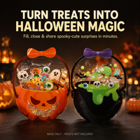 10Pcs Pumpkin Cauldron