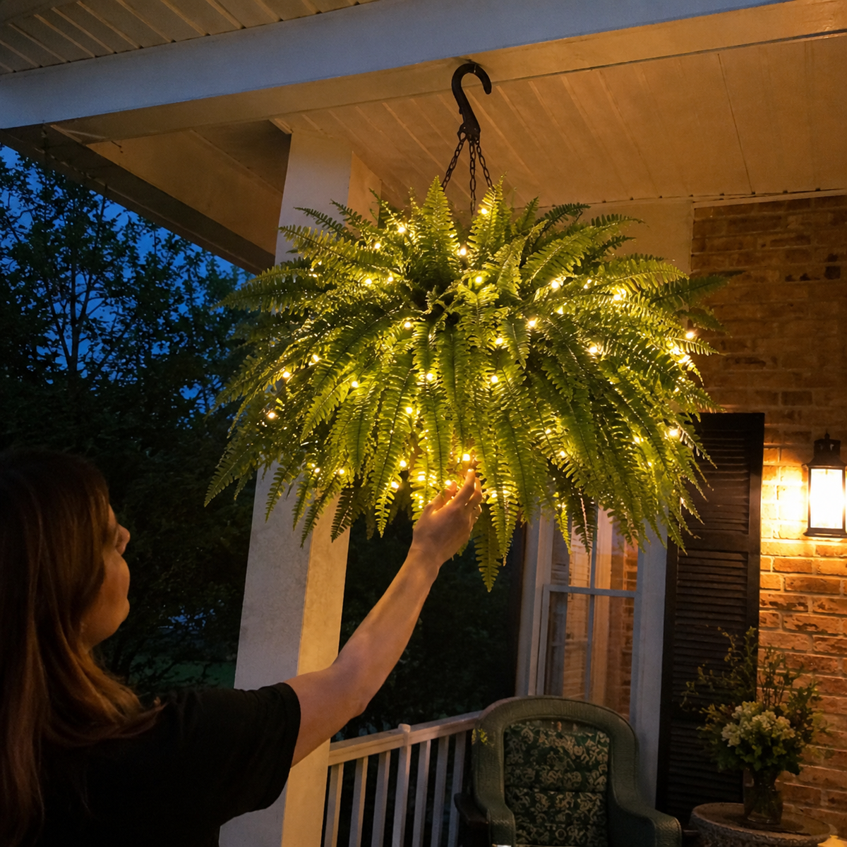 💛Glowing Boston Ferns – 🌿 Zero Watering, Zero Maintenance