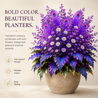 🌿🔥 Peacock Flame Hosta Bulbs – Vibrant Multicolor Foliage for Gardens, Patios & Planters 🦚