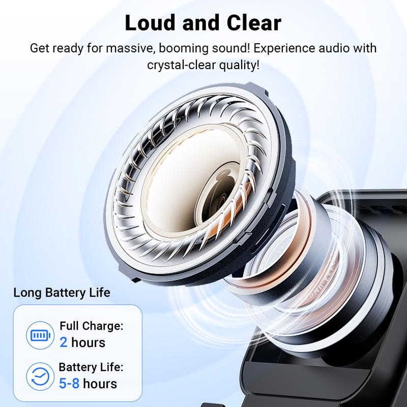 💎 5-in-1 Wireless Speaker Stand | Induction Audio, Phone Holder & Ambient Light