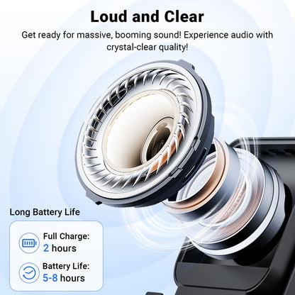 💎 5-in-1 Wireless Speaker Stand | Induction Audio, Phone Holder & Ambient Light