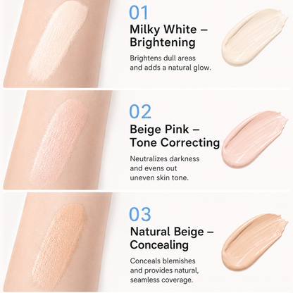 🔥Dual-Effect Concealer & Powder Foundation