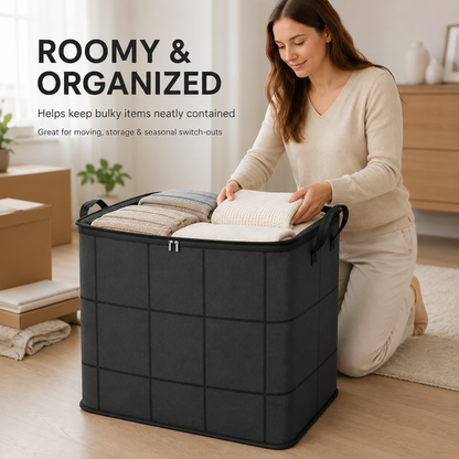 Dust-Proof Comforter and Bedding Organizer