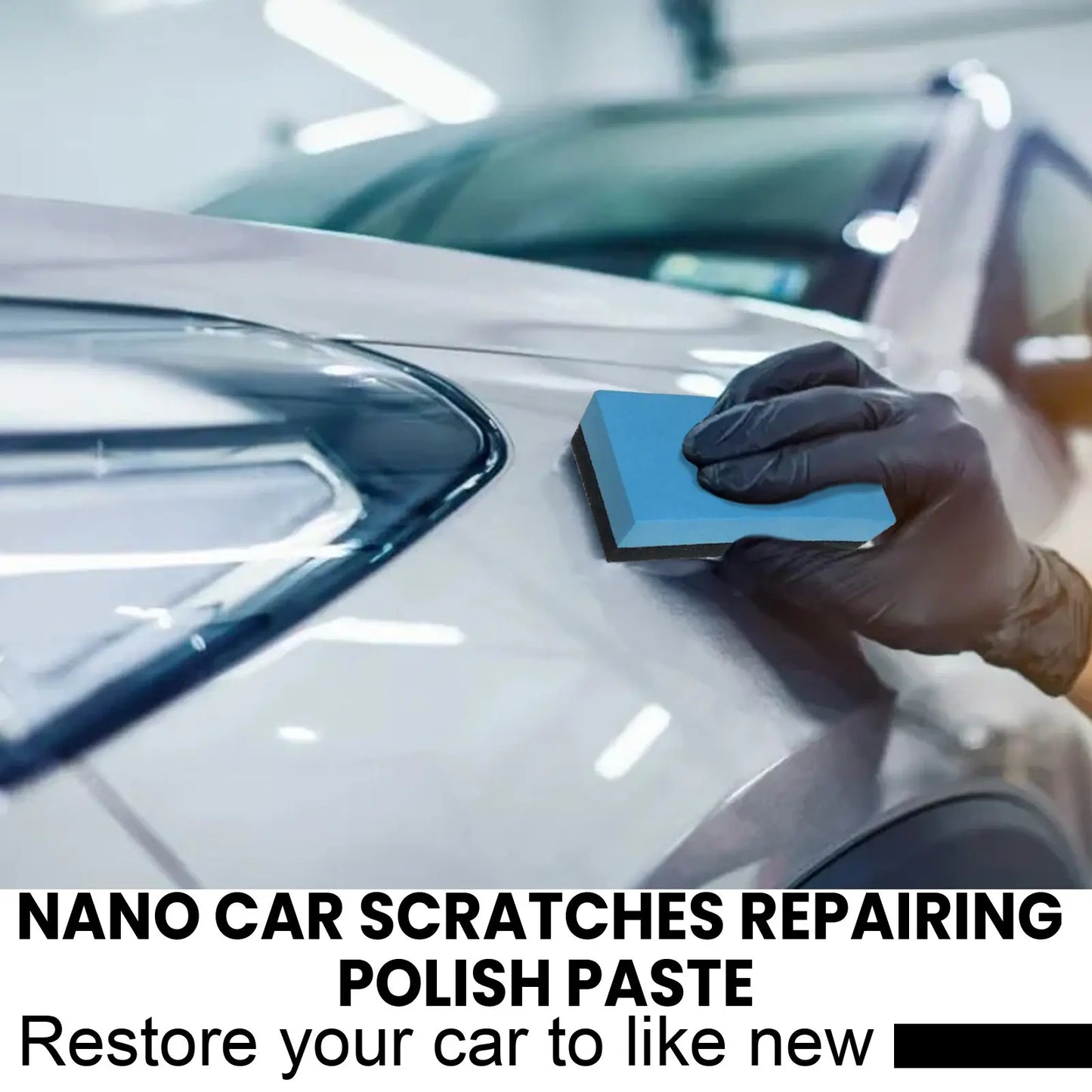 Car Scratch Repair Polishing Cream, Paint Decontamination Care Agent
