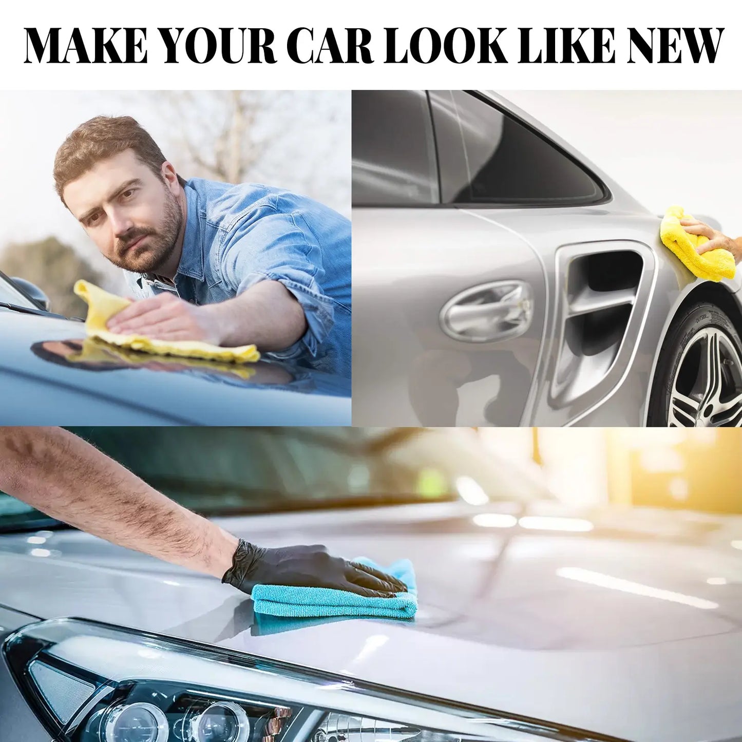 Car Scratch Repair Polishing Cream, Paint Decontamination Care Agent