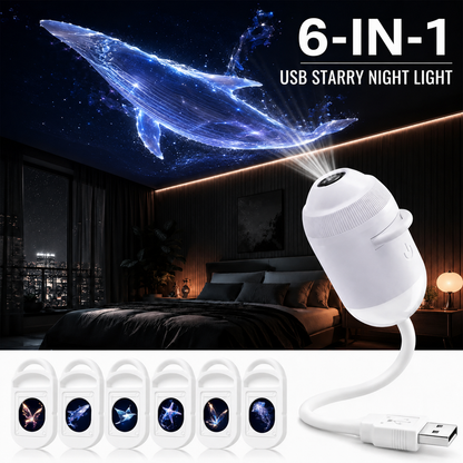 Plug-and-Play HD Star Projector