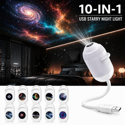 Plug-and-Play HD Star Projector