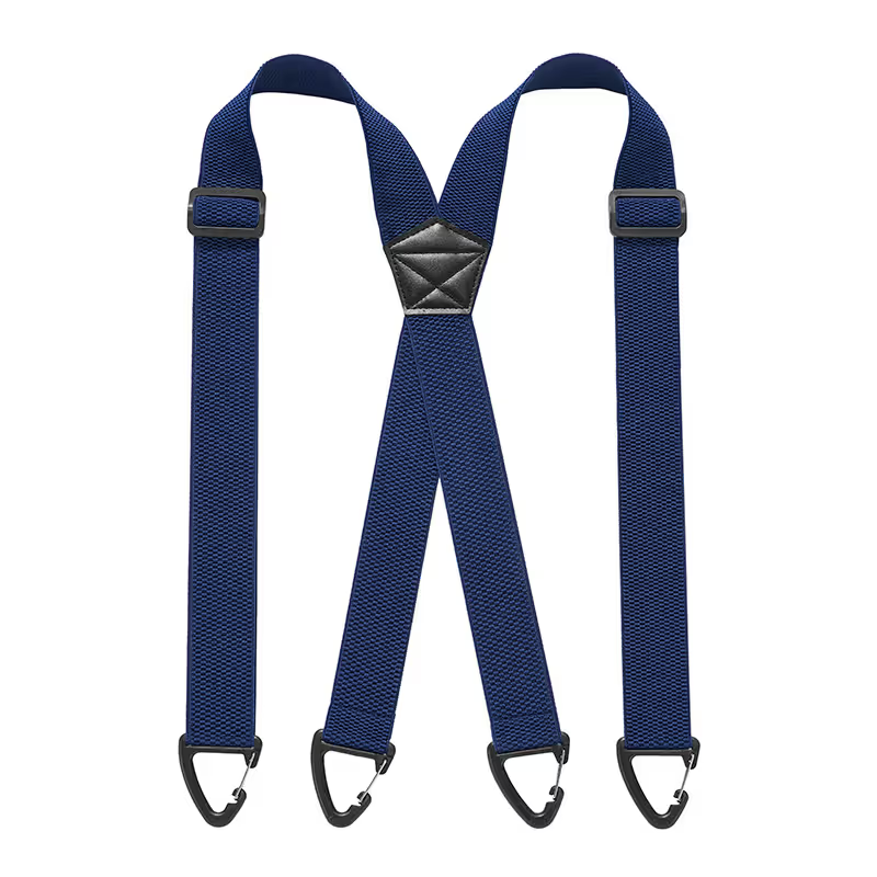 Men's X-Back Suspenders with Hook Clips