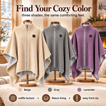 ❄️Heated Wearable Blanket – Stay Warm at Your Desk Without Bulky Layers 🔥