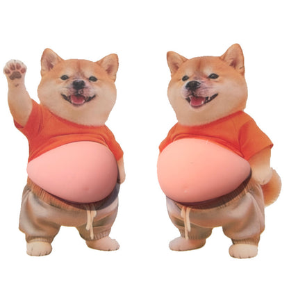 3D Dog & Cat Mochi Squishy Stickers – Stress Relief Toys