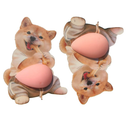 3D Dog & Cat Mochi Squishy Stickers – Stress Relief Toys