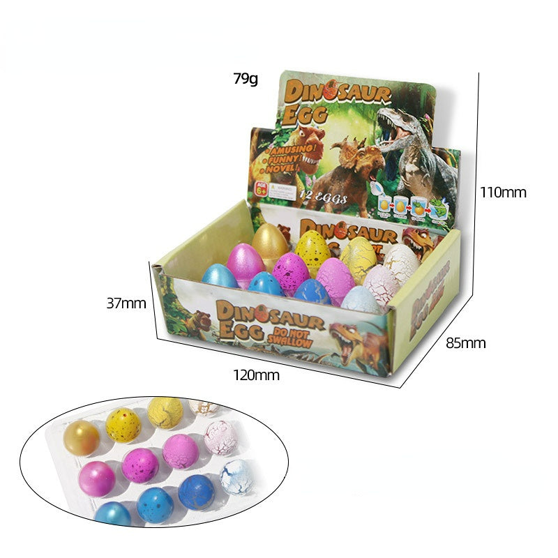 Magic Hatching Dinosaur Eggs: 12-Pack