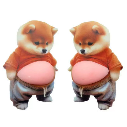 3D Dog & Cat Mochi Squishy Stickers – Stress Relief Toys