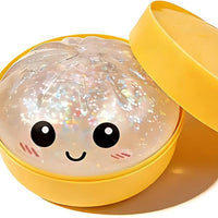Transparent Colored Polka Dots