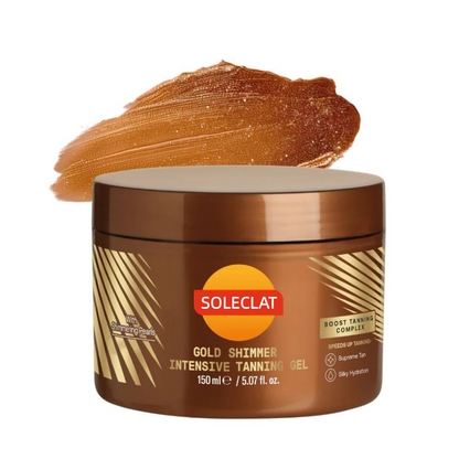 🔥Gold Shimmer Tanning Gel