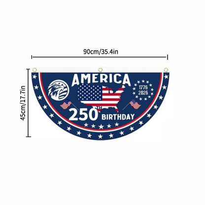 250th Anniversary USA Fan Flag