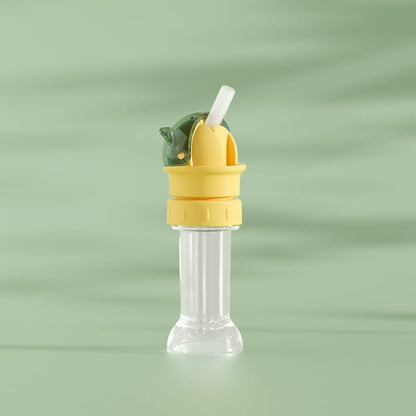 Universal Water Bottle Straw Cap – Spill-Proof Flip Top