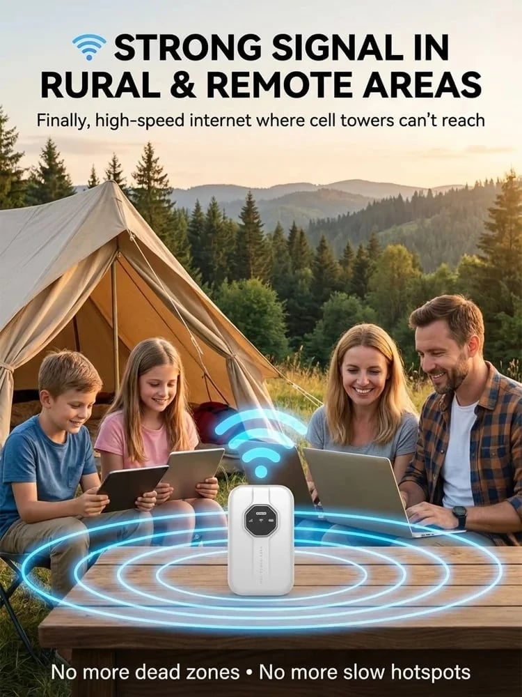 Boundless Portable Wi-Fi🛡️No SIM, No Contract, No Hidden Costs