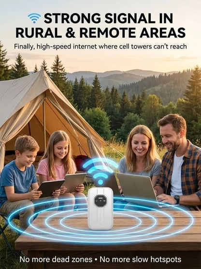 Boundless Portable Wi-Fi🛡️No SIM, No Contract, No Hidden Costs